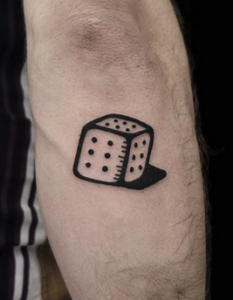 Dice Tattoo - TattManiaTattMania