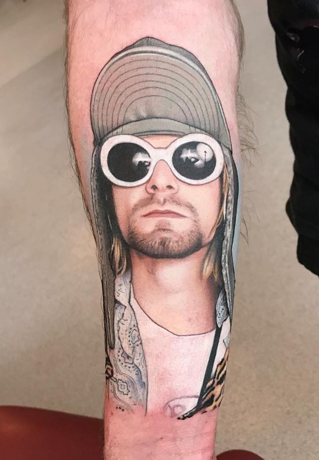Kurt Cobain Tattoo