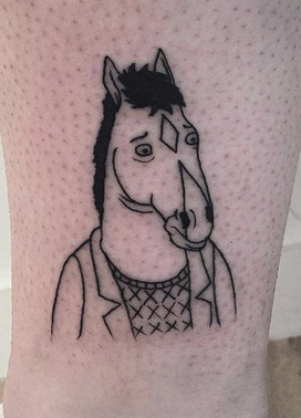 BoJack Horseman Tattoo