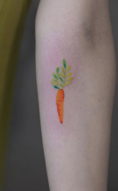 Carrot Tattoo