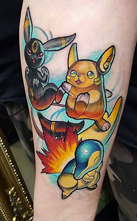 Pokémon Tattoo