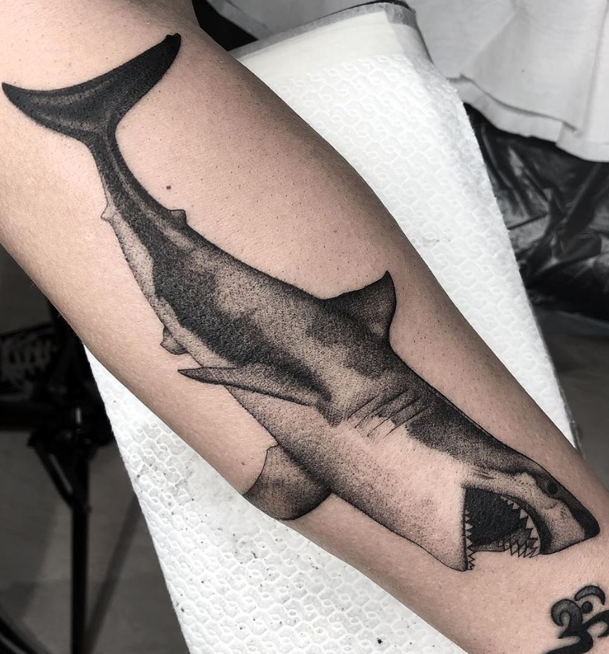 Amazing Shark Tattoo