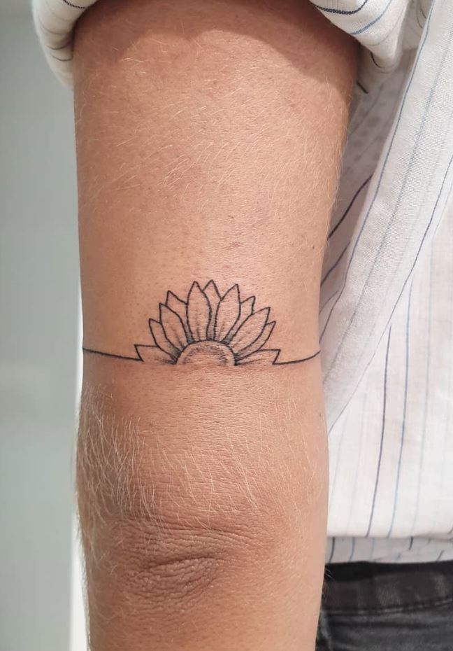 Little Sunflower Tattoo