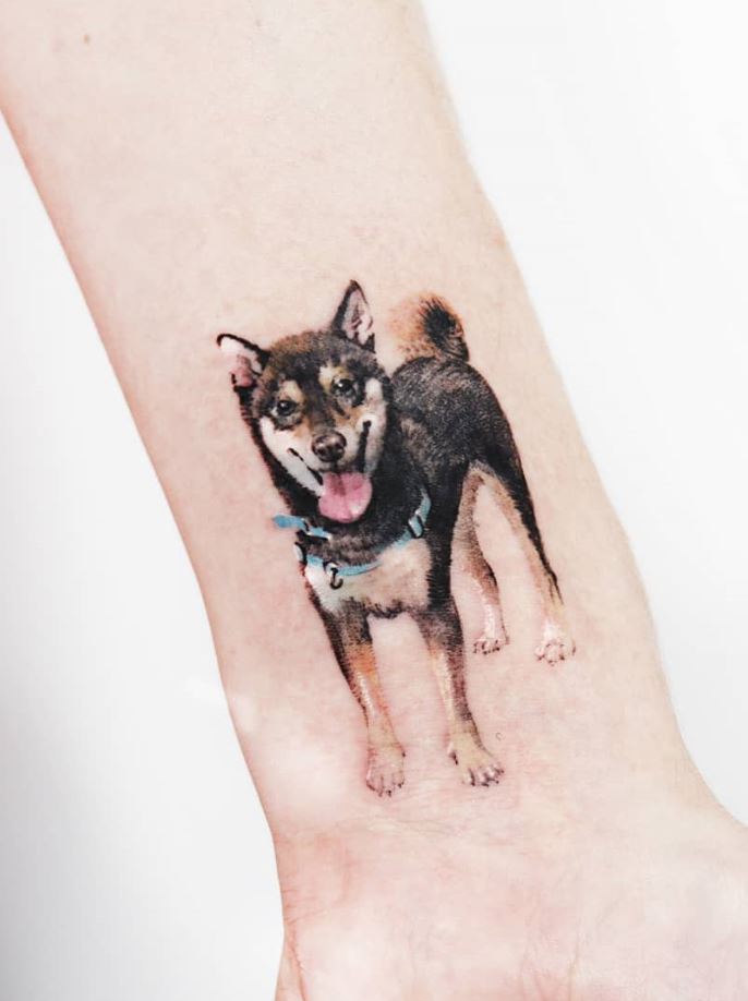 Lovely Dog Tattoo
