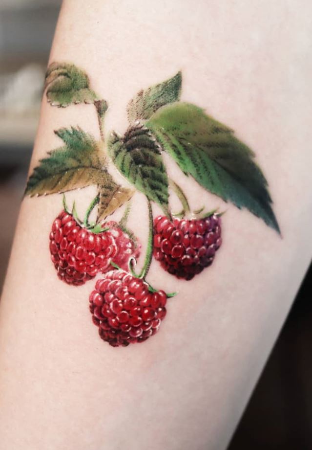 Red Berries Tattoo