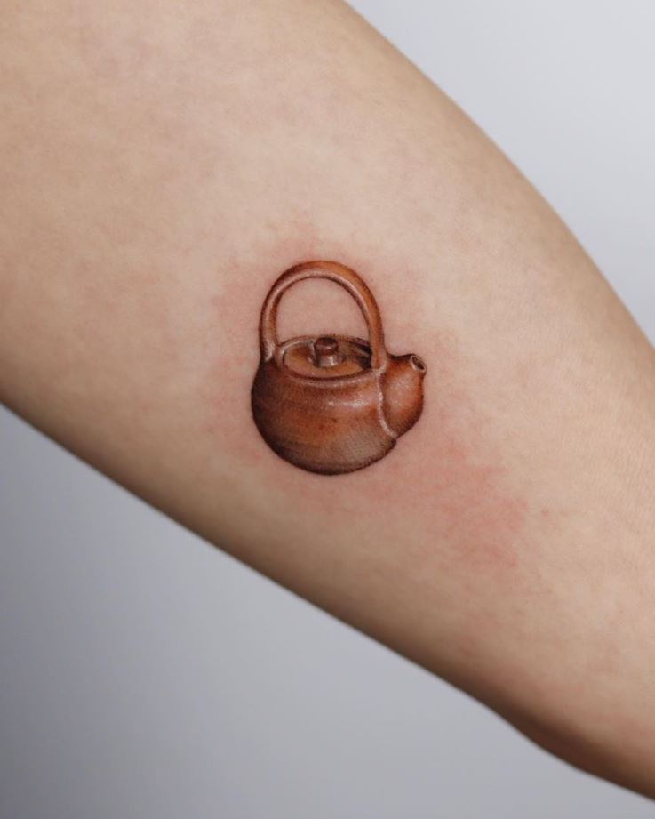 Tea Pot Tattoo