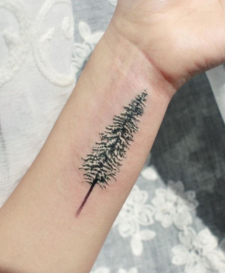 Wrist Tree Tattoo