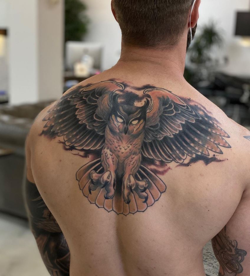 Awesome Owl Tattoo
