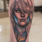 Lady Portrait Tattoo