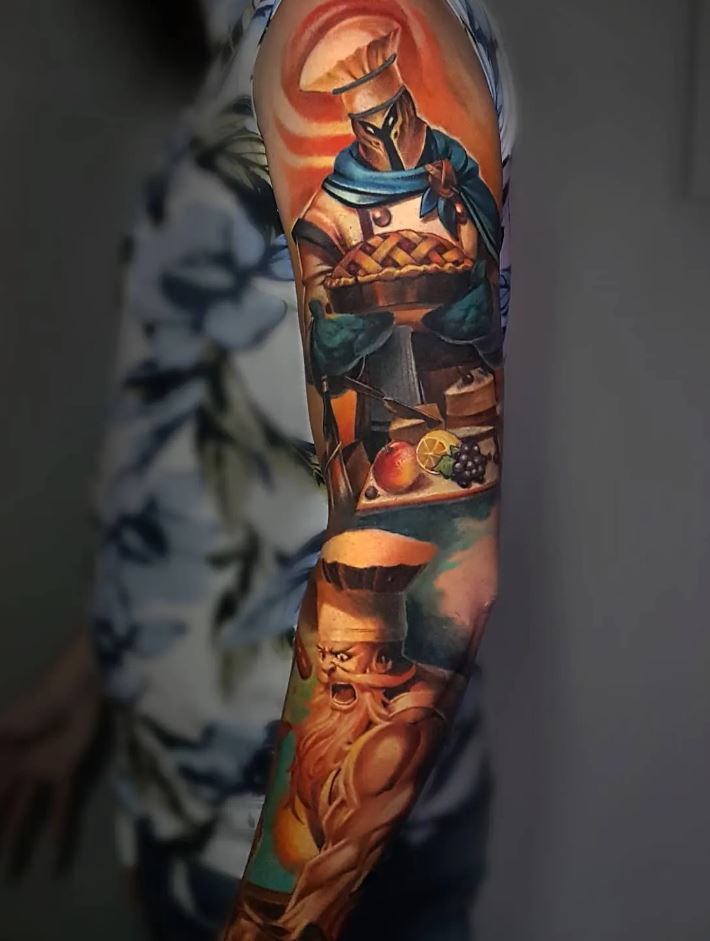Awesome Sleeve Tattoo